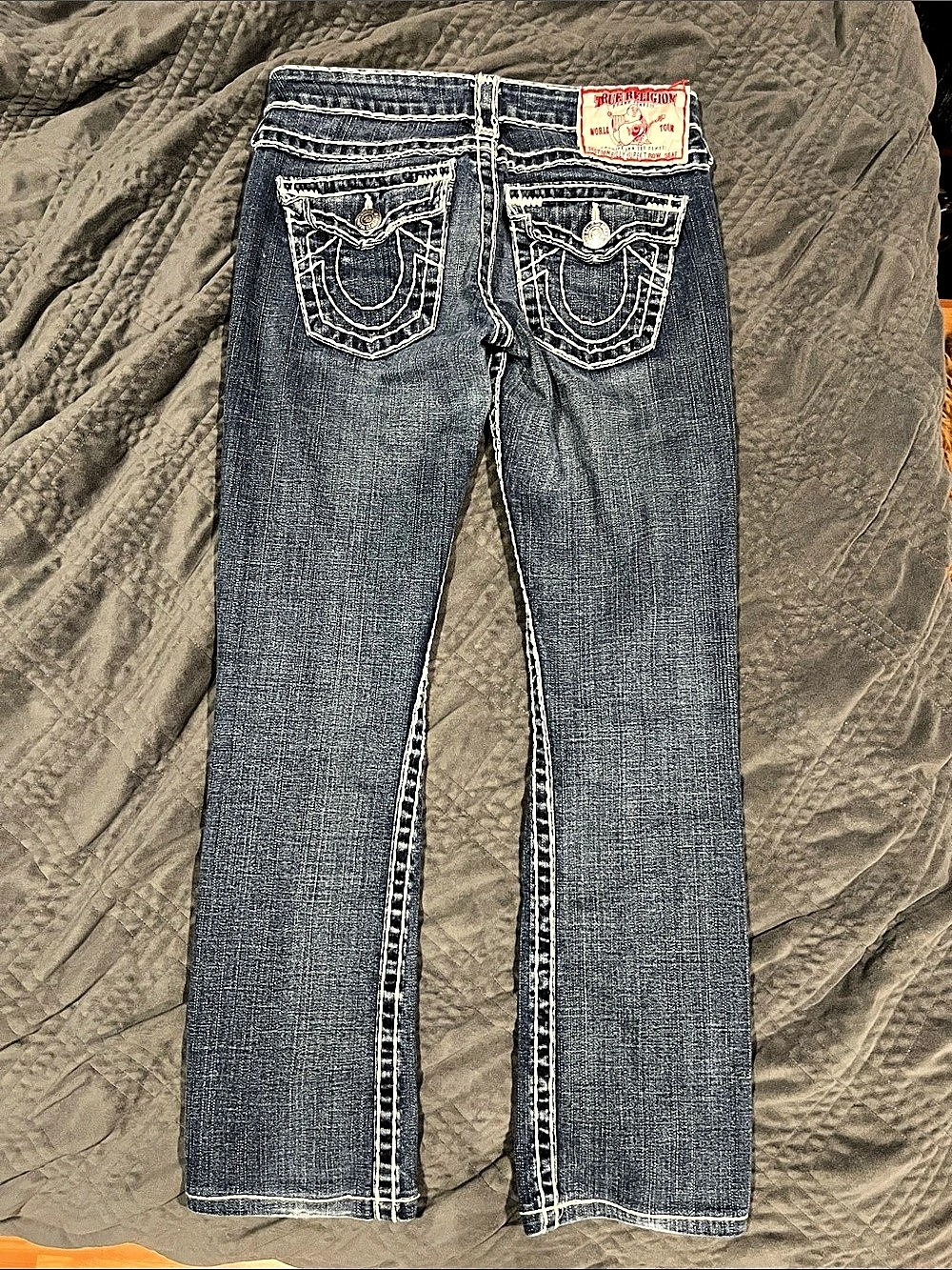 True Religion Billy Super T Jeans Skinny Jeans Waist 27 Blue